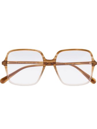 Gucci Eyewear Square Frame Oversized Optical Glasses - Farfetch