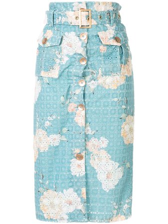 We Are Kindred Lulu Floral Print Skirt | Farfetch.com