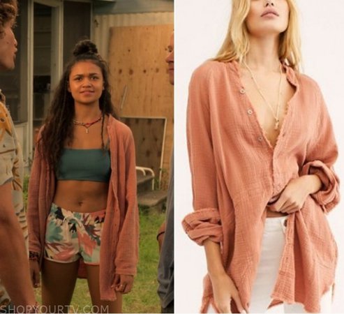 Kiara (Outer Banks) Fashion, Clothes, Style and Wardrobe worn on TV Shows | Shop Your TV