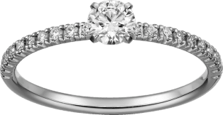 CRN4744300 - Etincelle de Cartier ring - Platinum, diamonds - Cartier