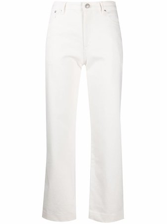 A.P.C. cropped flared jeans