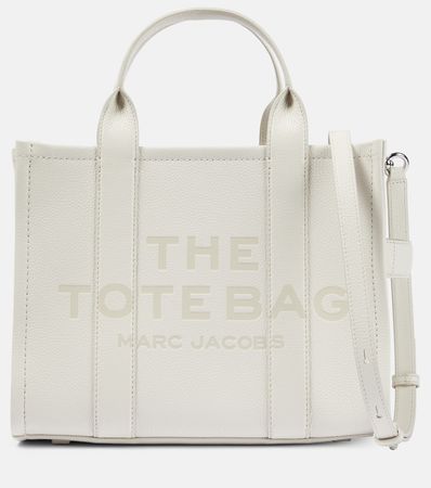 The Medium Leather Tote Bag in White - Marc Jacobs | Mytheresa