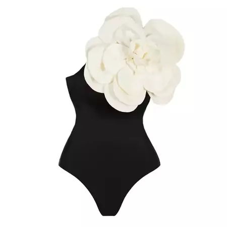 n3d Flower Bikini Vintage Solid One Piece Swimsuit Summer Swimwear Fashion Swimming Suit Vacation Beach Outfits 2023 New Monokini| | - AliExpress