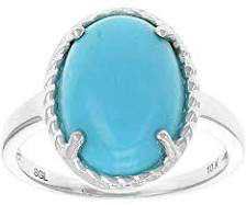 sleeping beauty turquoise ring