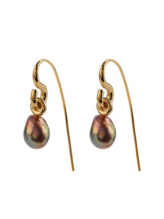 Charlotte Chesnais Pearl Hook pendant earrings