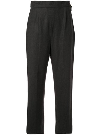 Chanel Pre-Owned 1993 Tailored Tapered Cropped Trousers - Farfetch