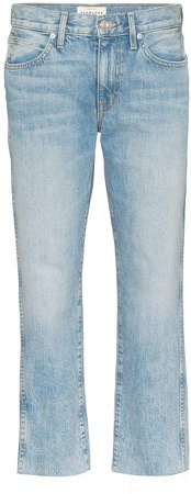 SLVRLAKE Harper cropped straight-leg jeans