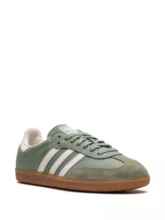 Adidas Samba OG "Green/White" Sneakers - Farfetch