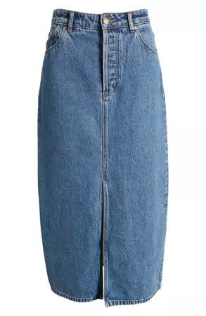 Rolla’s Chicago Denim Maxi Skirt | Nordstrom