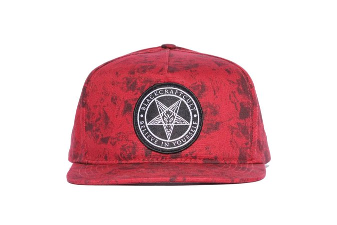Believe In Yourself - Blood Moon Snapback Hat – Blackcraft Cult