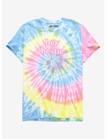 Hey Bestie Tie-Dye T-Shirt
