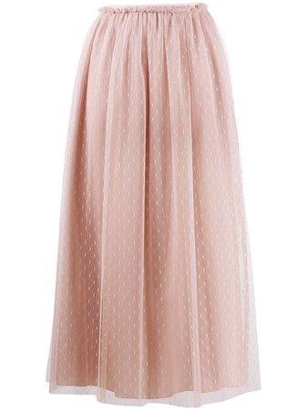 Red Valentino RED(V) Pleated Skirt - Farfetch