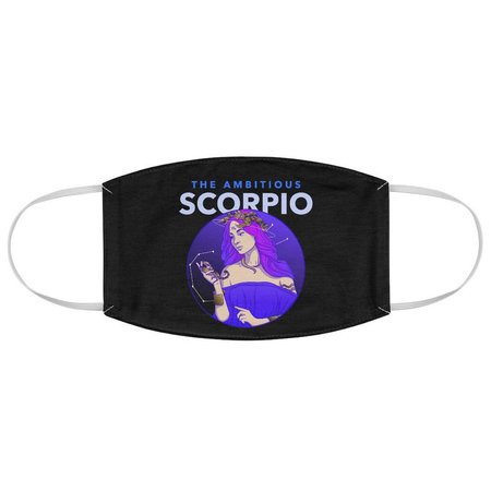Scorpio Face Mask | Etsy