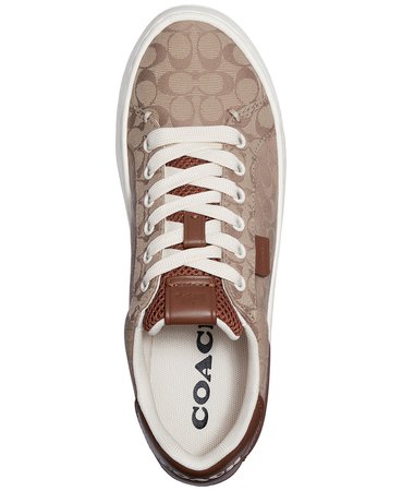 COACH Women's Lowline Sneakers & Reviews - Athletic Shoes & Sneakers - Shoes - Macy's stone