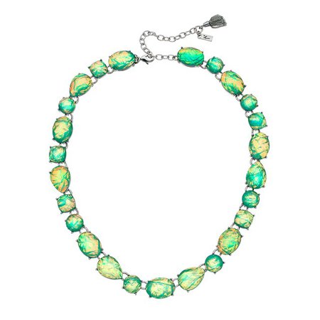 Simply Vera Vera Wang Green Simulated Crystal Collar Statement Necklace | Kohls