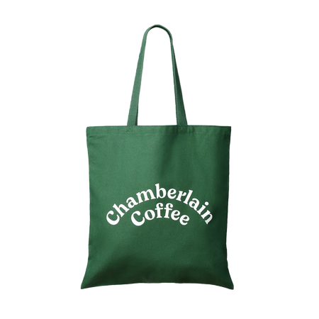 chamberlain coffee tote bag green