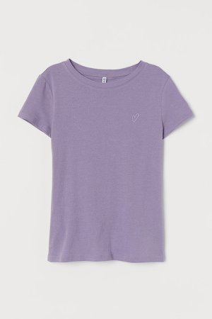 Jersey T-shirt - Purple