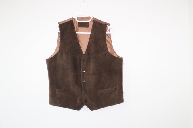 brown vest