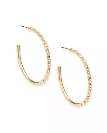 Veronica Hoop Earrings in Gold | KendraScott