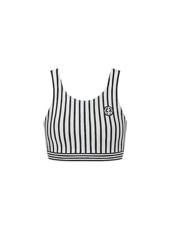 Louis Vuitton | Mixed Stripes Sporty Bikini Top (Dei5 edit)