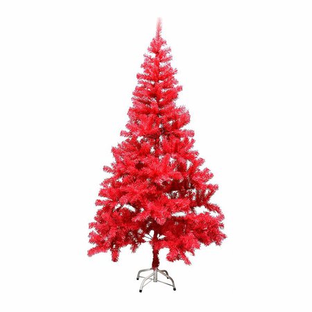 The Holiday Aisle 5.5' Pink Pine Artificial Christmas Tree with Metal Stand | Wayfair