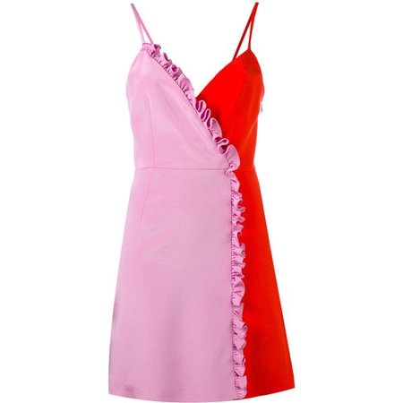 Fausto Puglisi Colour Blocked Mini Dress ($2,053)