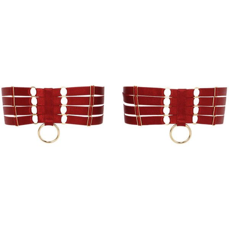 red garter set
