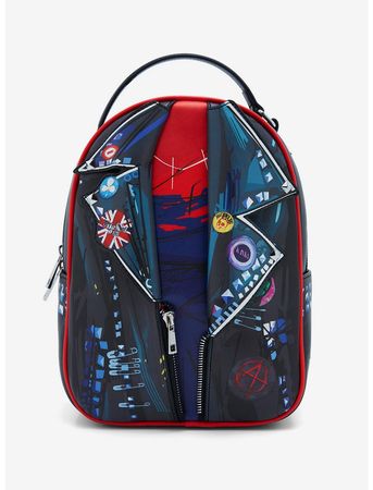 Her Universe Marvel Spider-Man: Across The Spider-Verse Spider-Punk Mini Backpack | Hot Topic
