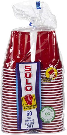 Amazon.com: Solo Party Cups, Red - 9 oz - 50 ct: Health & Personal Care