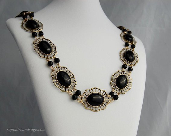 "Garrick" Renaissance Collar Necklace – Rhonda L Abbott