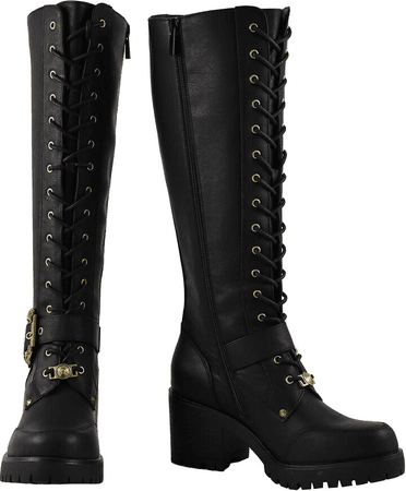 Versace Jeans Couture Women's Black Boots