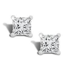 diamond earrings -