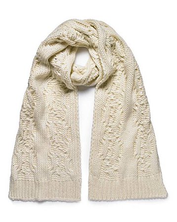 Cable Knit Scarf | Fashion World