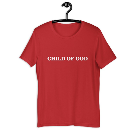 child of God tee red