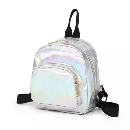 Amart-D Women Mini Backpack Girls School Bags Glitter PU Leather Holographic Backpacks: Buy Online at Best Prices in Pakistan | Daraz.pk