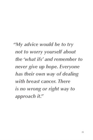 Estee Lauder Campaign: Breast Cancer Quotes