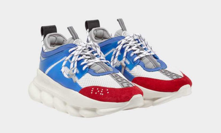 Versace Chain Reaction Blue/Red/White