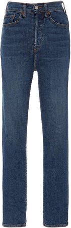 Ultra High-Rise Cropped Jeans