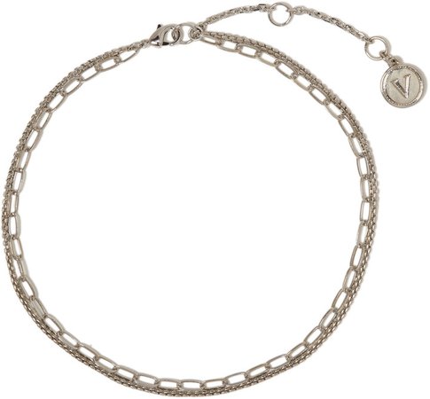 Mixed-Chain Anklet