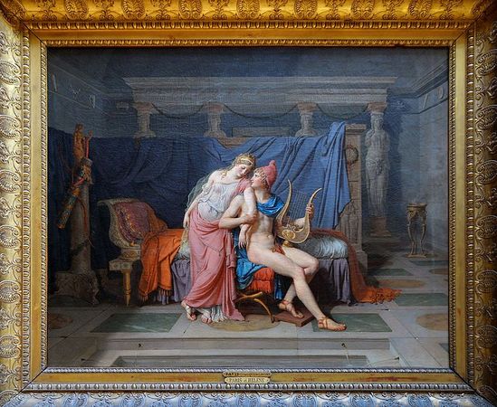 File:The Love of Paris and Helen by Jacques-Louis David.jpg - Wikipedia