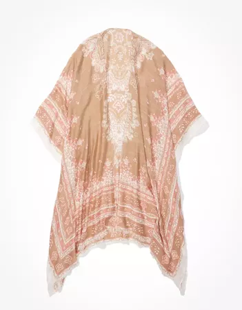 AE Paisley Midi Kimono