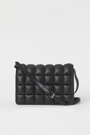 Quilted shoulder bag - Black - Ladies | H&M GB