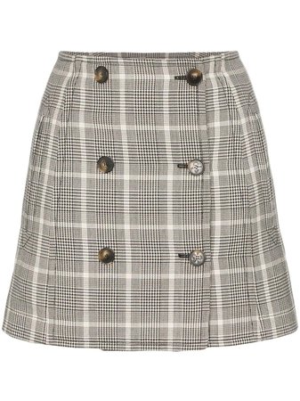 Stella McCartney Prince Of Wales Checked Mini Skirt - Farfetch