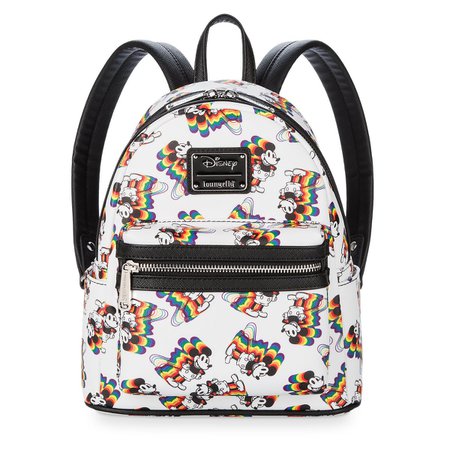 Mickey Mouse Rainbow Mini Backpack by Loungefly | shopDisney