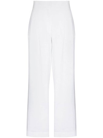 Asceno high-waist Linen Trousers - Farfetch