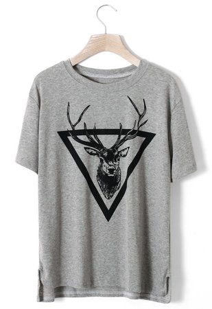Triangle Deer T-shirt