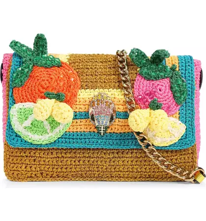 Kurt Geiger London Kensington Crochet Shoulder Bag | Nordstrom