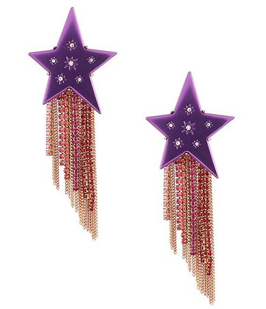 kate spade new york Star Of The Show Fringe Earrings | Dillard's