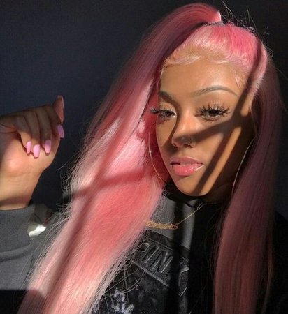 Pinterest - pink human hair wig | Colorful Lace Wigs