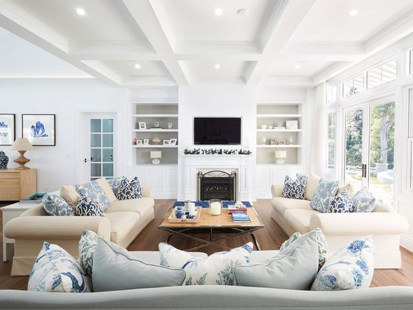 photos of interiors of homes in the hamptons - Google Search